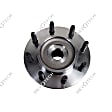 H515061 Front, Driver or Passenger Side Wheel Hub, 8 Lugs, With Bearing, 4WD, Supreme Series