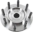 H515063 Front, Driver or Passenger Side Wheel Hub, 8 Lugs, With Bearing, 4WD, Supreme Series