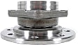 H515070 Front, Driver or Passenger Side Wheel Hub, 8 Lugs, With Bearing, 4WD, Supreme Series