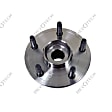 H515073 Front, Driver or Passenger Side Wheel Hub, 5 Lugs, With Bearing, Supreme Series