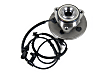 H515078 Front, Driver or Passenger Side Wheel Hub, 5 Lugs, With Bearing, Supreme Series