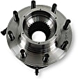 H515081 Front, Driver or Passenger Side Wheel Hub, 8 Lugs, With Bearing, Supreme Series