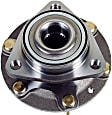 H515090 Front, Driver or Passenger Side Wheel Hub, 6 Lugs, With Bearing, Supreme Series