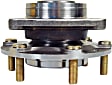 H515090 Front, Driver or Passenger Side Wheel Hub, 6 Lugs, With Bearing, Supreme Series