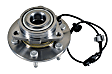 H515096 Front, Driver or Passenger Side Wheel Hub, 6 Lugs, With Bearing,, Supreme Series