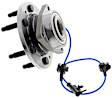 H515096HW Front, Driver or Passenger Side Wheel Hub, 3 Lugs