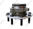 H515099 Front, Driver or Passenger Side Wheel Hub, 8 Lugs, With Bearing, Supreme Series