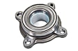 H515103 Front, Driver or Passenger Side Wheel Hub, 4 Lugs, With Bearing, Supreme Series