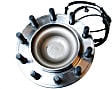 H515115 Front, Driver or Passenger Side Wheel Hub, 10 Lugs, With Bearing, 4 X 2, Supreme Series