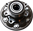 H515121 Front, Driver or Passenger Side Wheel Hub, 6 Lugs, With Bearing, 4WD, Supreme Series