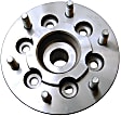 H515121 Front, Driver or Passenger Side Wheel Hub, 6 Lugs, With Bearing, 4WD, Supreme Series