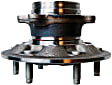 H515121 Front, Driver or Passenger Side Wheel Hub, 6 Lugs, With Bearing, 4WD, Supreme Series