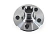 H521001 Rear, Driver or Passenger Side Wheel Hub, 5 Lugs, With Bearing, Supreme Series