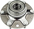 H541007 Rear, Driver or Passenger Side Wheel Hub, 6 Lugs, With Bearing, Supreme Series