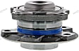 MB10301 Front, Driver or Passenger Side Wheel Hub, 5 Lugs, With Bearing, Supreme Series