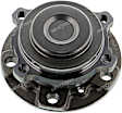 MB10305 Front, Driver or Passenger Side Wheel Hub, 5 Lugs, With Bearing, Supreme Series