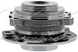 MB10305 Front, Driver or Passenger Side Wheel Hub, 5 Lugs, With Bearing, Supreme Series