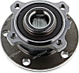 MB10306 Rear, Driver or Passenger Side Wheel Hub, 5 Lugs, With Bearing, 1.6L, 4Cyl, Supreme Series