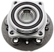 MB10316 Front, Driver or Passenger Side Wheel Hub, 5 Lugs, With Bearing, Supreme Series