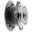 MB10316 Front, Driver or Passenger Side Wheel Hub, 5 Lugs, With Bearing, Supreme Series