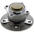 MB10318 Rear, Driver or Passenger Side Wheel Hub, 5 Lugs, With Bearing, Supreme Series