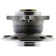 MB10318 Rear, Driver or Passenger Side Wheel Hub, 5 Lugs, With Bearing, Supreme Series
