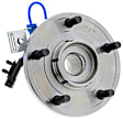 MB25300HW Front, Driver or Passenger Side Wheel Hub, 4 Lugs