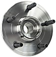 MB25309 Front, Driver or Passenger Side Wheel Hub, 5 Lugs, With Bearing, Supreme Series