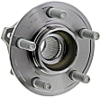 MB25320 Rear, Driver or Passenger Side Wheel Hub, 5 Lugs, With Bearing, Supreme Series