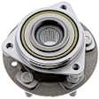 MB25324 Front, Driver or Passenger Side Wheel Hub, 5 Lugs, With Bearing, Supreme Series