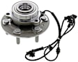 MB25327 Front, Driver or Passenger Side Wheel Hub, 3 Lugs,, RWD