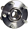 MB30302 Front, Driver or Passenger Side Wheel Hub, 5 Lugs, With Bearing, 2.5L, 4Cyl, Supreme Series