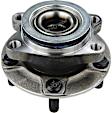 MB30319 Front, Driver or Passenger Side Wheel Hub, 5 Lugs, With Bearing, Supreme Series