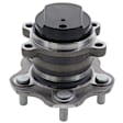 MB30332 Rear, Driver or Passenger Side Wheel Hub, 4 Lugs, FWD