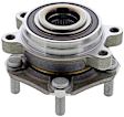 MB30333 Front, Driver or Passenger Side Wheel Hub, 5 Lugs, Supreme Series