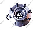 MB40306 Front, Driver or Passenger Side Wheel Hub, 8 Lugs, With Bearing, 4WD, Supreme Series