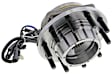 MB40308 Front, Driver or Passenger Side Wheel Hub, 4 Lugs, 4 X 4