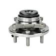MB40324 Front, Driver or Passenger Side Wheel Hub, 6 Lugs, With Sensor, RWD, Supreme Series