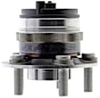 MB40328 Rear, Driver or Passenger Side Wheel Hub, 5 Lugs, FWD