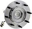 MB50312 Front, Driver or Passenger Side Wheel Hub, 8 Lugs, Sensor Included, Supreme Series