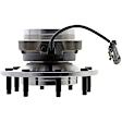 MB50312 Front, Driver or Passenger Side Wheel Hub, 8 Lugs, Sensor Included, Supreme Series