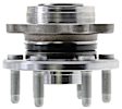 MB50317 Front, Driver or Passenger Side Wheel Hub, 6 Lugs,, 4WD