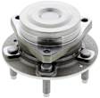 MB50319 Rear, Driver or Passenger Side Wheel Hub, 5 Lugs, With Bearing, Supreme Series