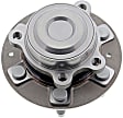 MB50333 Front, Driver or Passenger Side Wheel Hub, 6 Lugs, RWD, Supreme Series