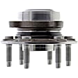 MB50333 Front, Driver or Passenger Side Wheel Hub, 6 Lugs, RWD, Supreme Series