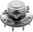MB50335 Front, Driver or Passenger Side Wheel Hub, 8 Lugs, RWD