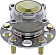 MB60312 Rear, Driver or Passenger Side Wheel Hub, 5 Lugs, Sensor Included, Supreme Series
