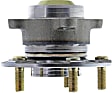 MB60312 Rear, Driver or Passenger Side Wheel Hub, 5 Lugs, Sensor Included, Supreme Series
