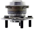 MB60321 Rear, Driver or Passenger Side Wheel Hub, 4 Lugs, FWD