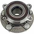 MB76306 Front, Driver or Passenger Side Wheel Hub, 5 Lugs, Supreme Series
